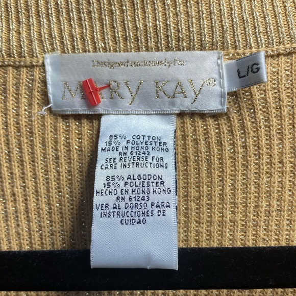 Gold glitter sweater size large - Picture 4 of 4